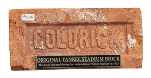 Original Yankee Stadium Brick (MLB Authenticated)